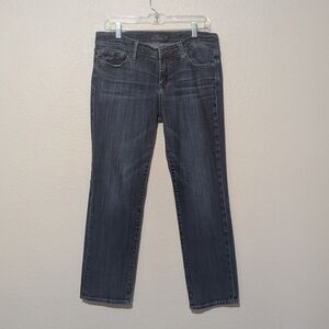 Lucky Brand Women's Straight Leg Medium Blue Wash Jeans